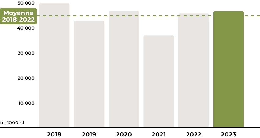 Prévision vendanges 2023