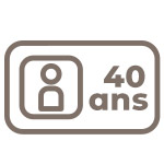 age Avoir moins de 40 ans