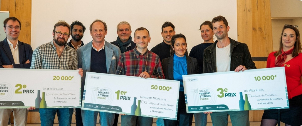 Concours Vignerons et Terroirs d’Avenir : 3 nouveaux talents distingués pour la 10ème édition